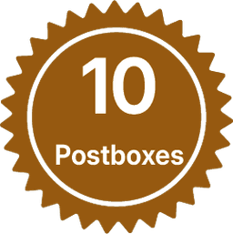 10 postboxes