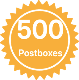 500 postboxes