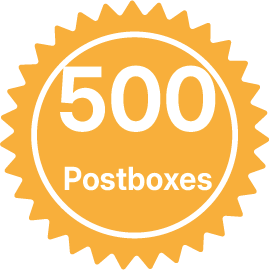 500 postboxes