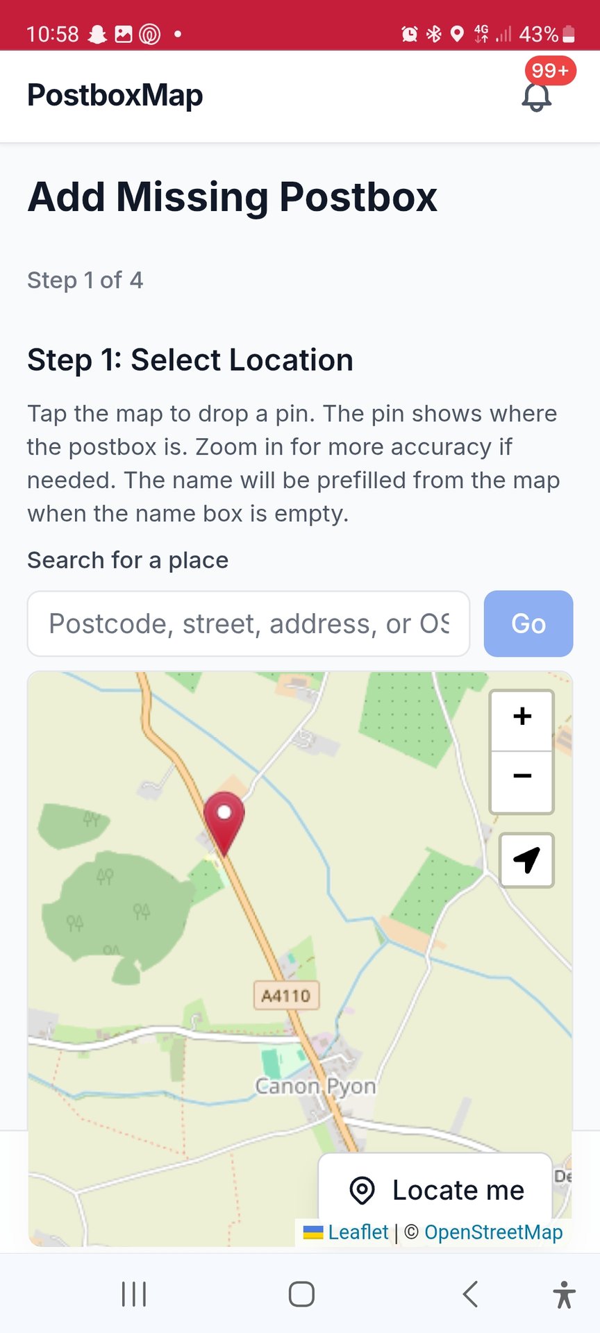 A4110, Westhope photo 2