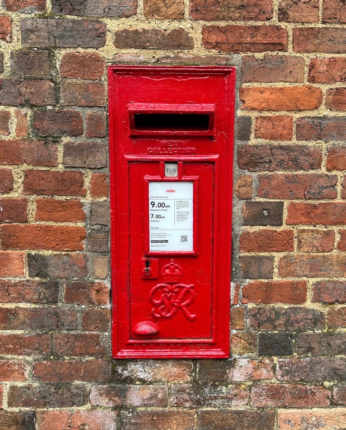 College Lane, Stratford-upon-Avon, King George VI