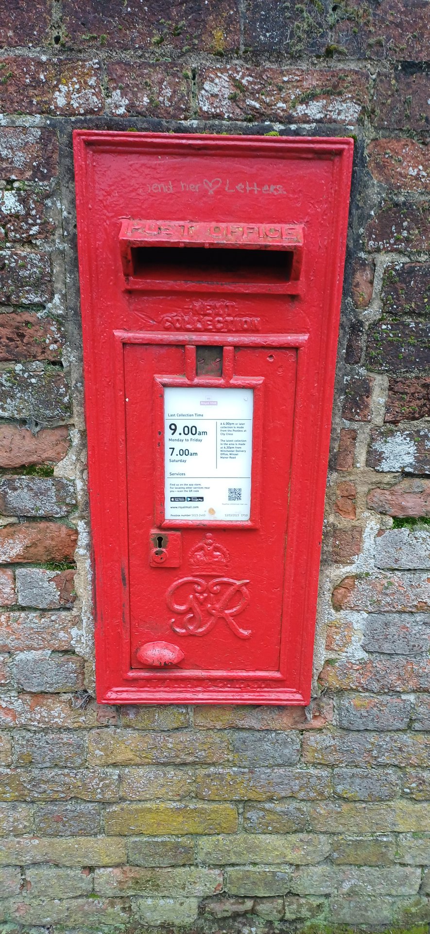 College Street, Winchester, King George VI