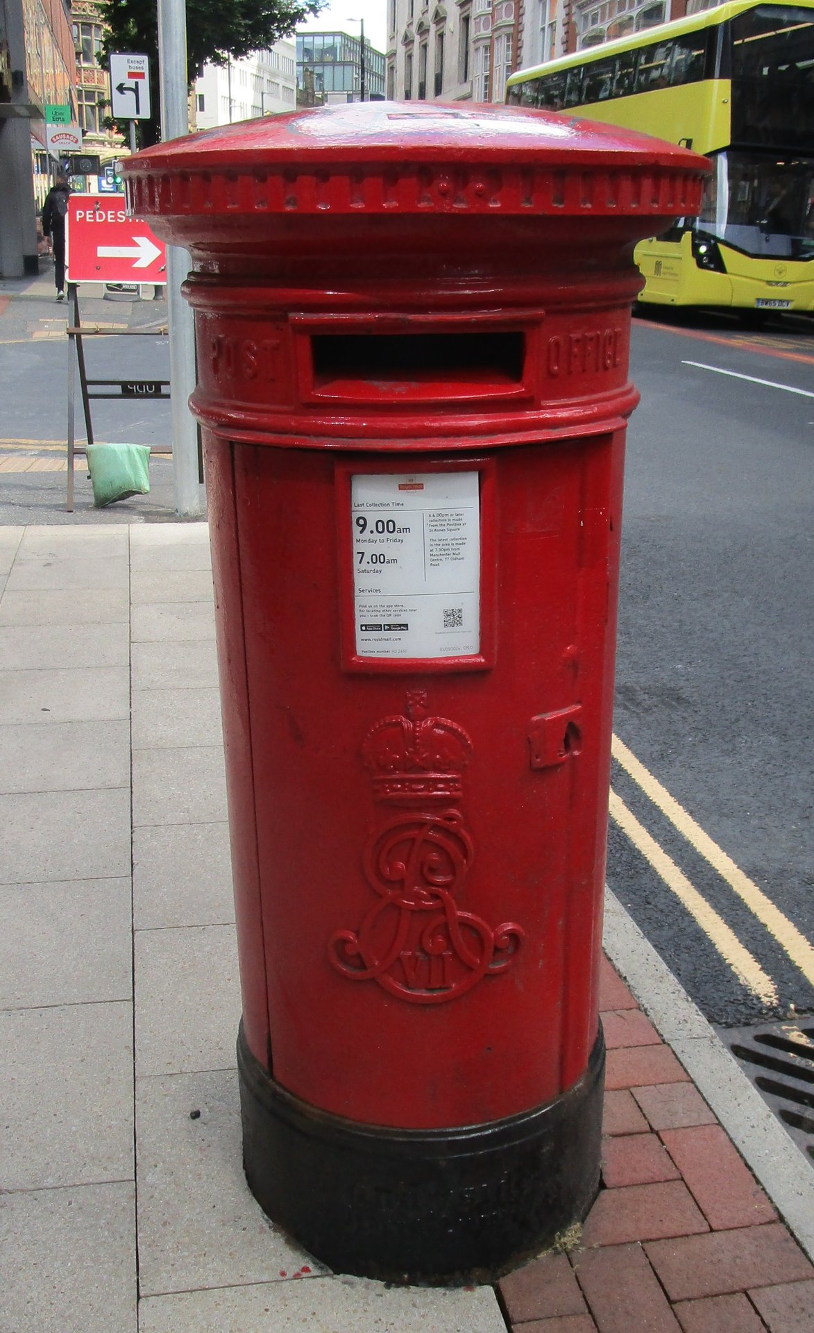 John Dalton Street, Manchester, King Edward VII