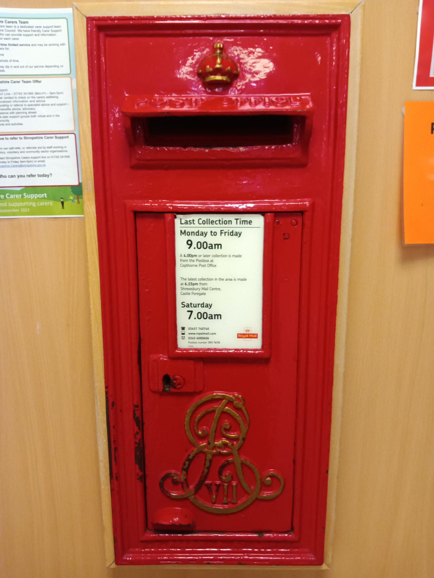 Shrewsbury Hospital, Mytton Oak Road, Shrewsbury, King Edward VII