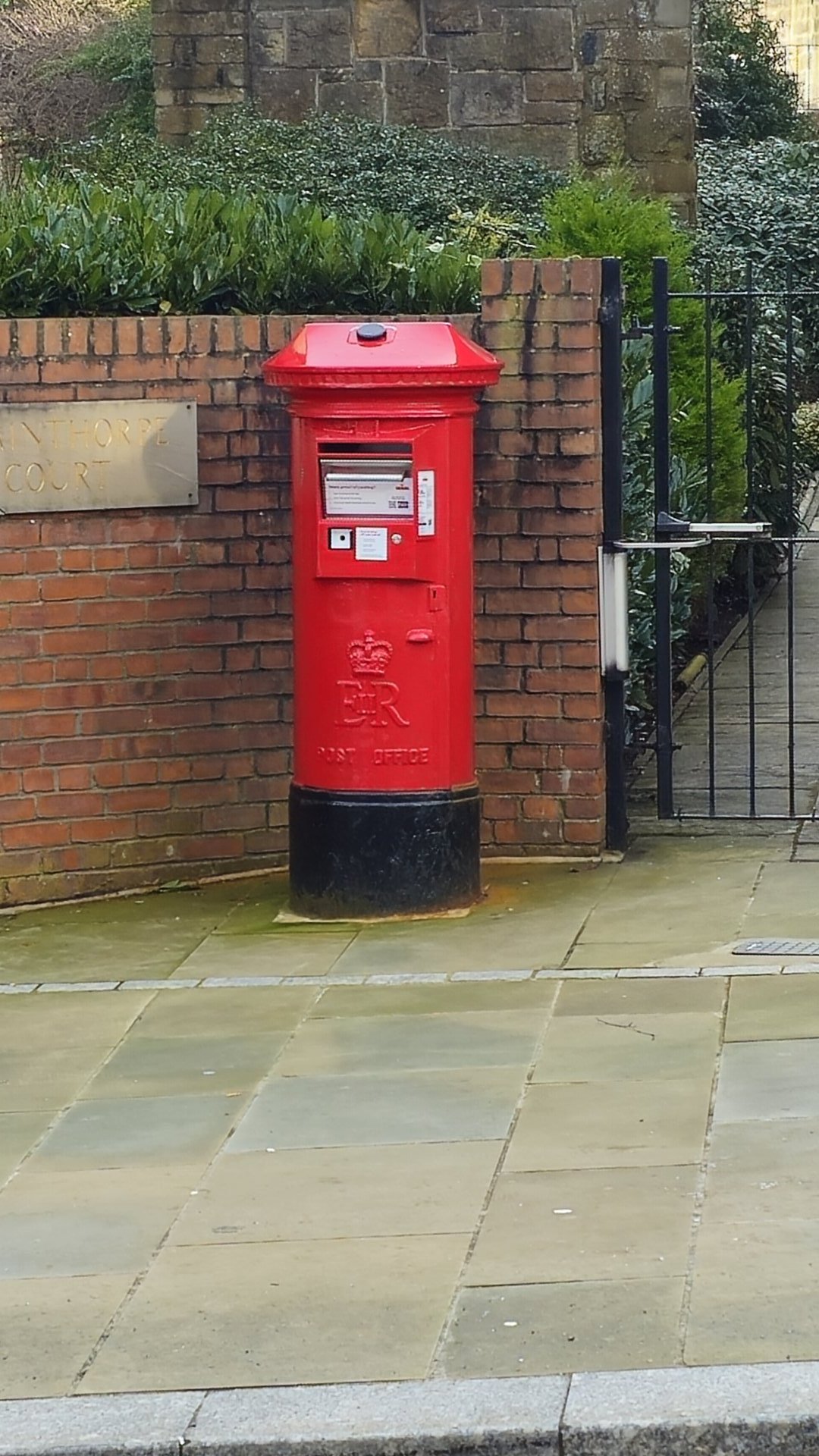 Postbox: Battle Hill, Hexham, Hexham, Northumberland