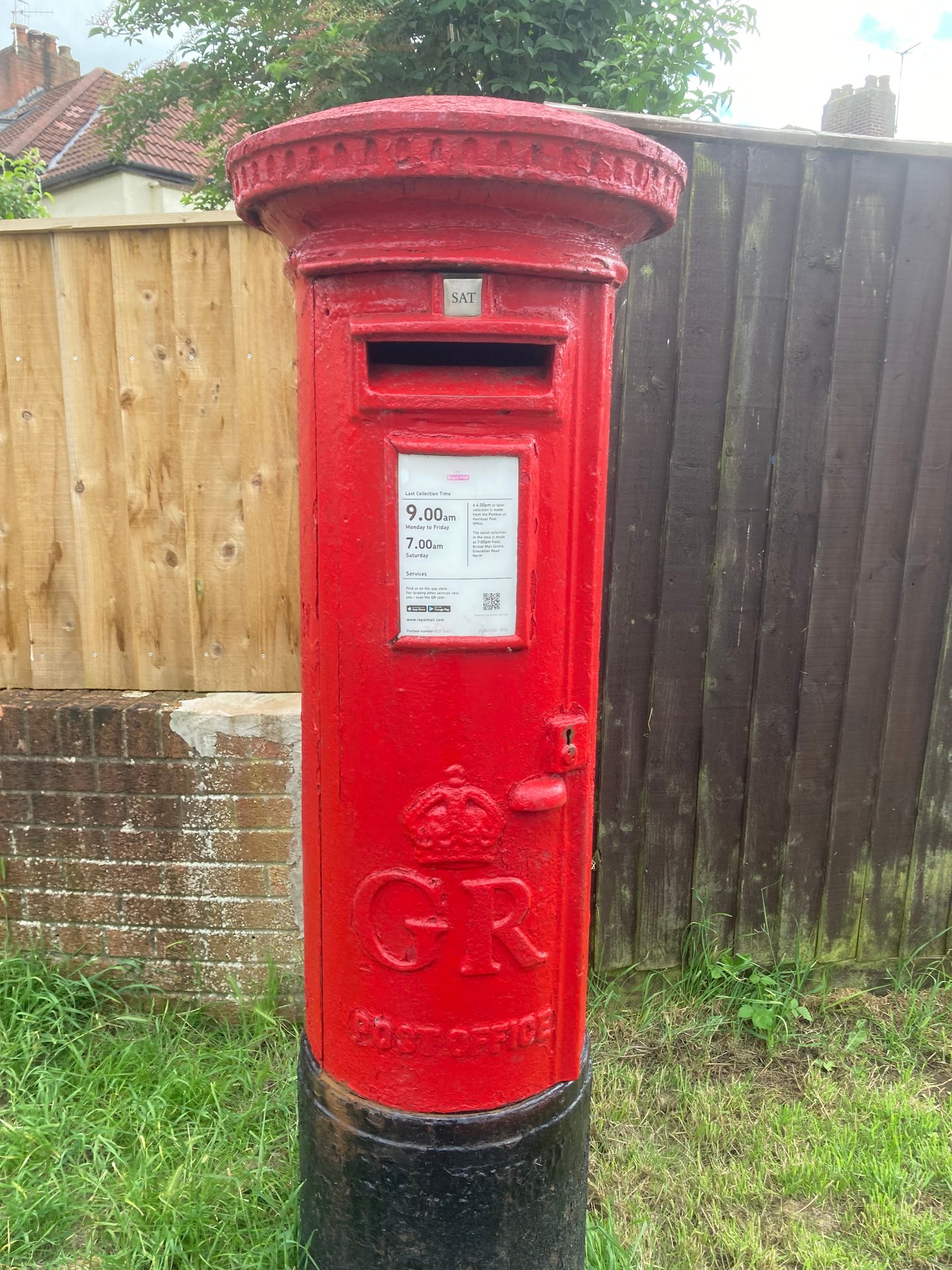 Postbox: Abbey Road, Bristol, Bristol, City of Bristol