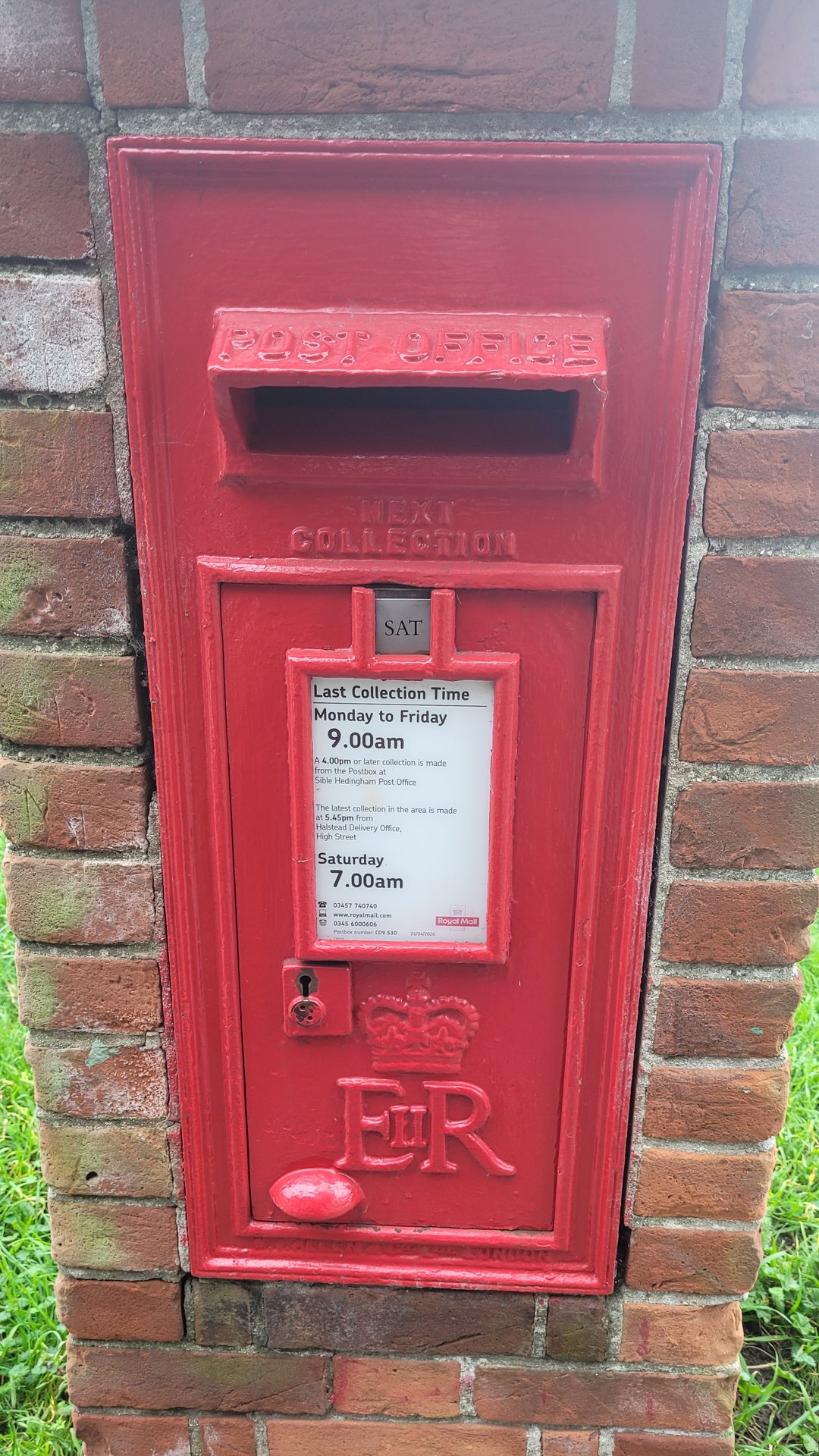 Station Road, Sible Hedingham, Queen Elizabeth II