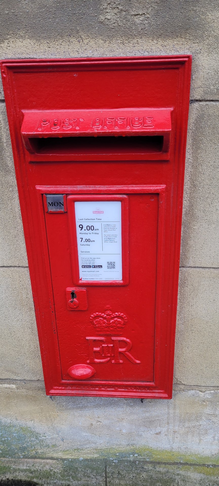 Corve Street, Ludlow, Queen Elizabeth II