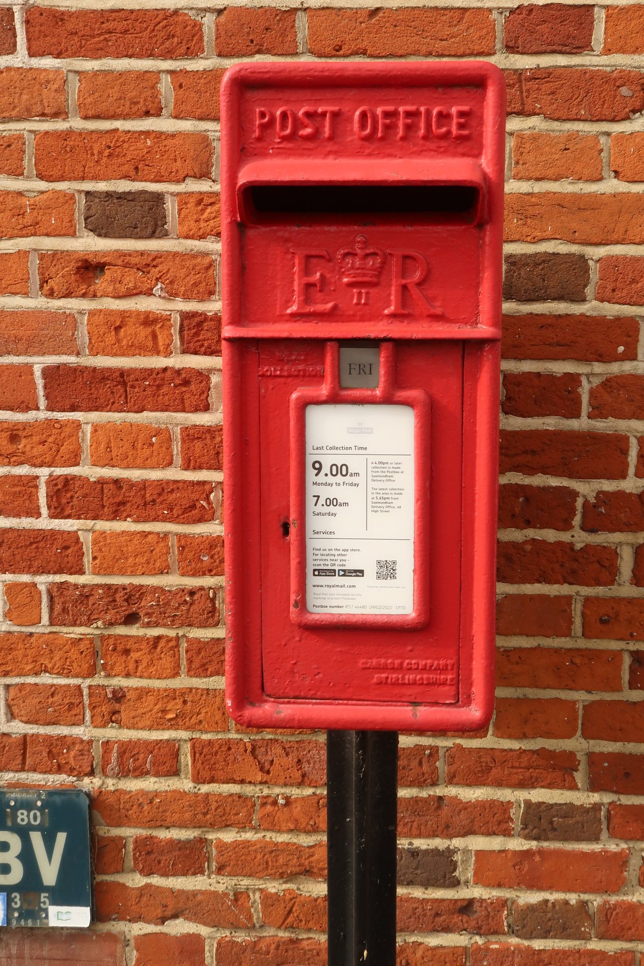 Bruisyard Road, Rendham, Queen Elizabeth II