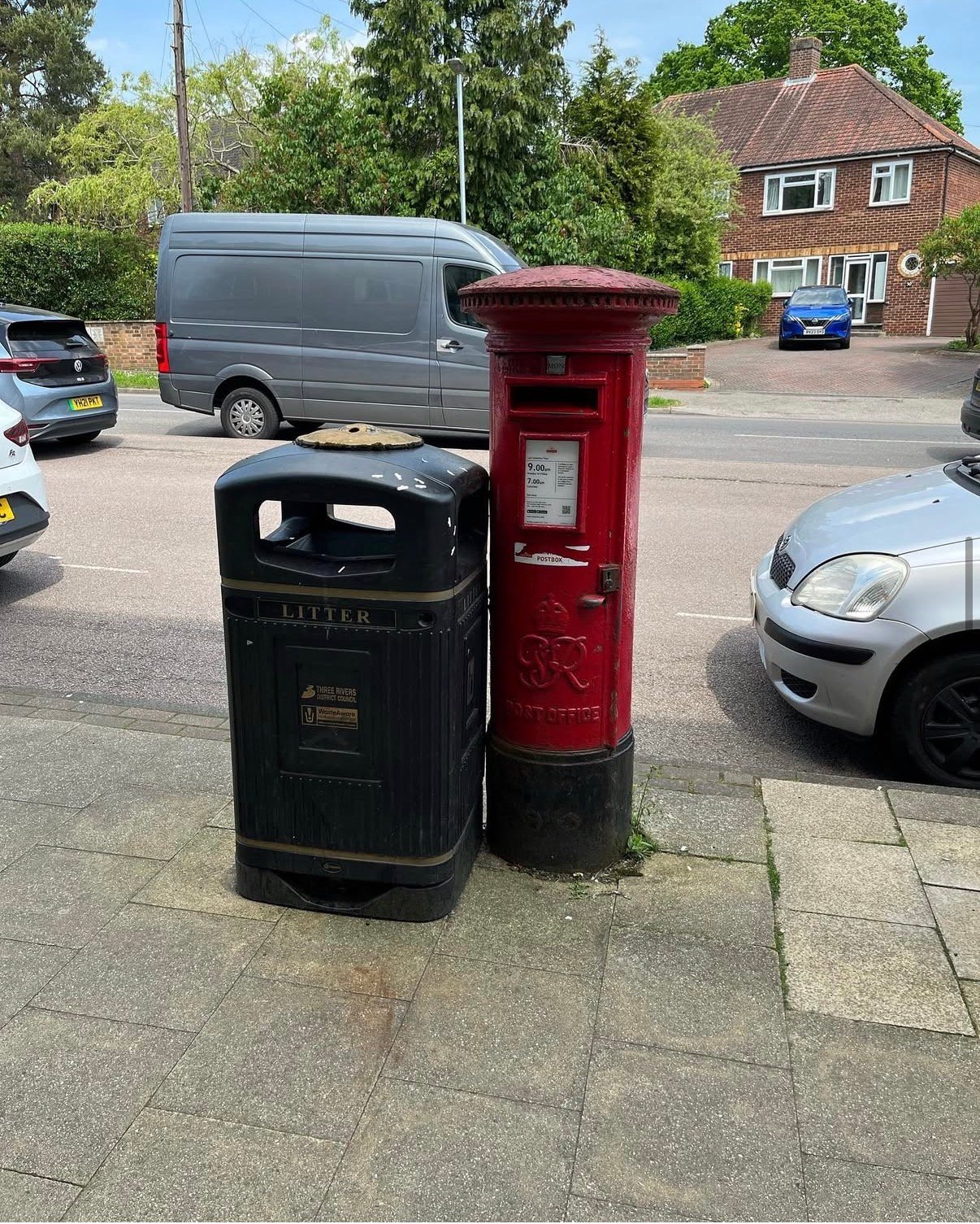 Tudor Parade, Rickmansworth, King George VI