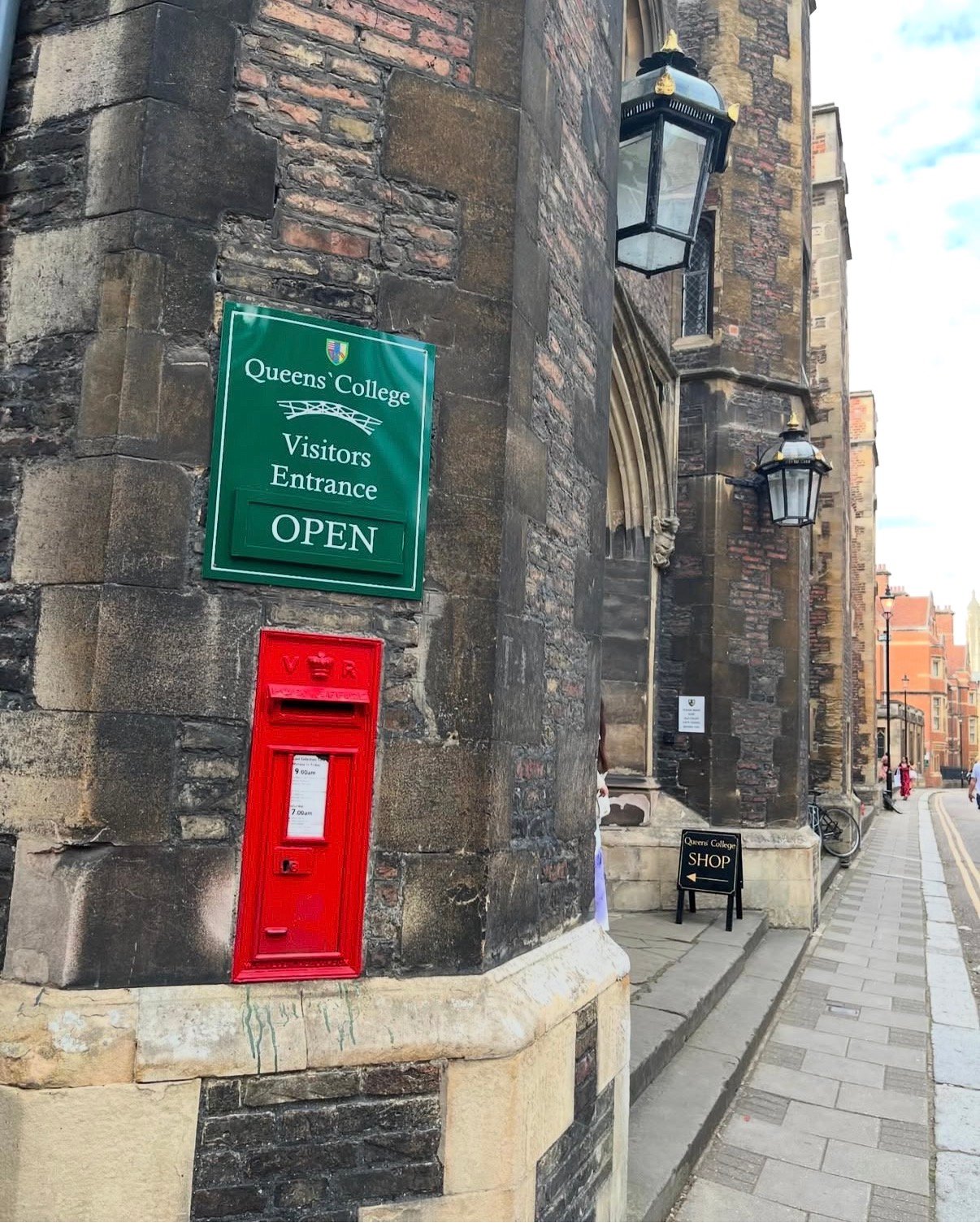 Silver Street, Cambridge, Queen Victoria