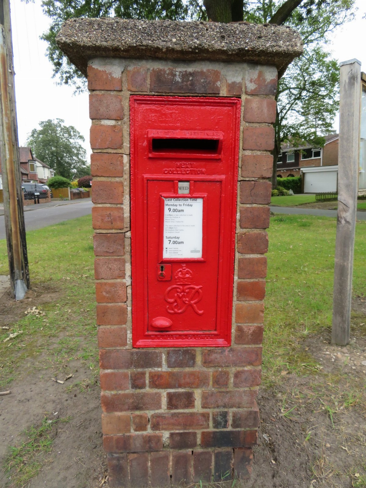 Wall box, Type B Wall Box, The Green, Bonehill