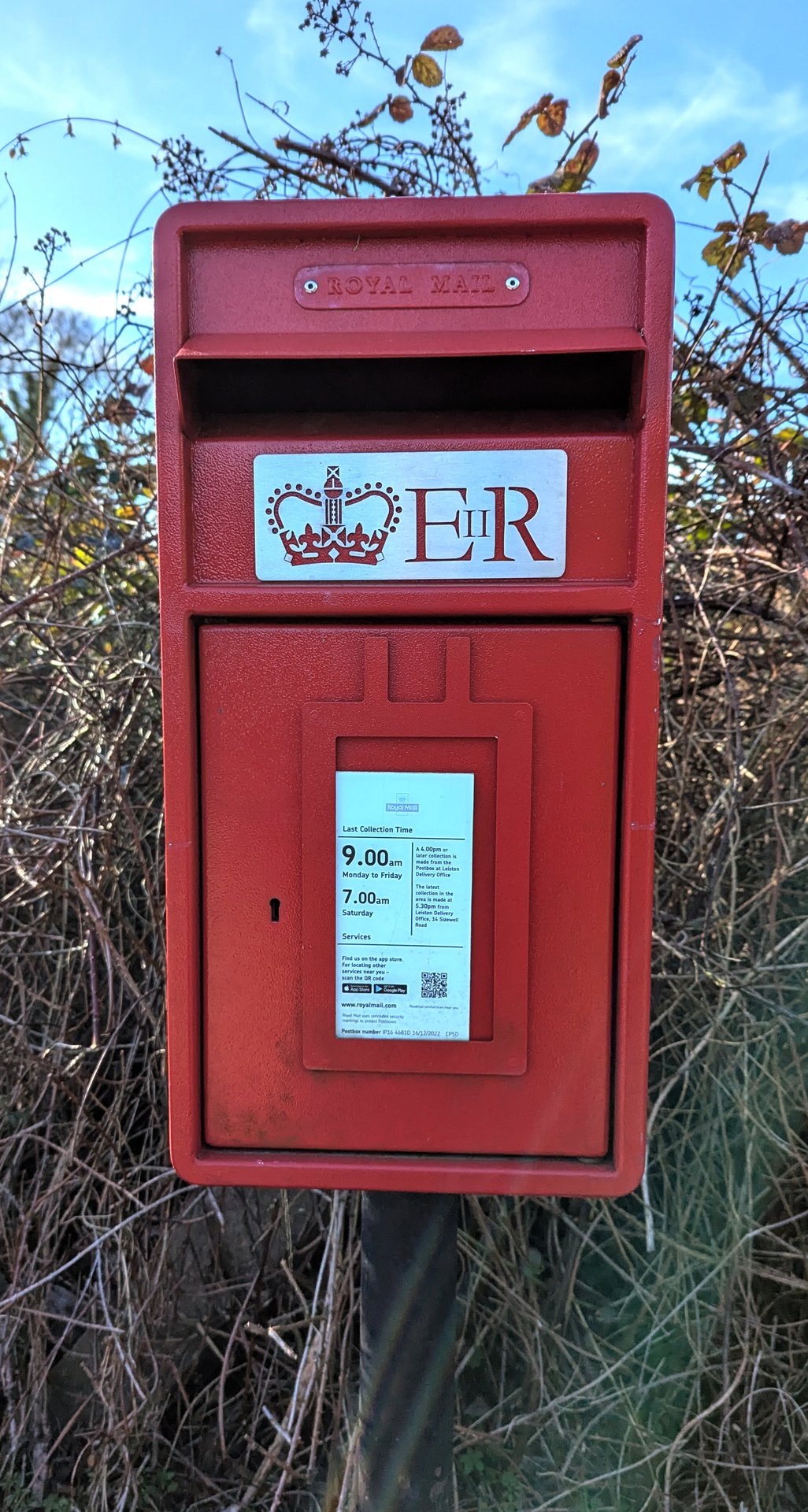 Theberton, Queen Elizabeth II