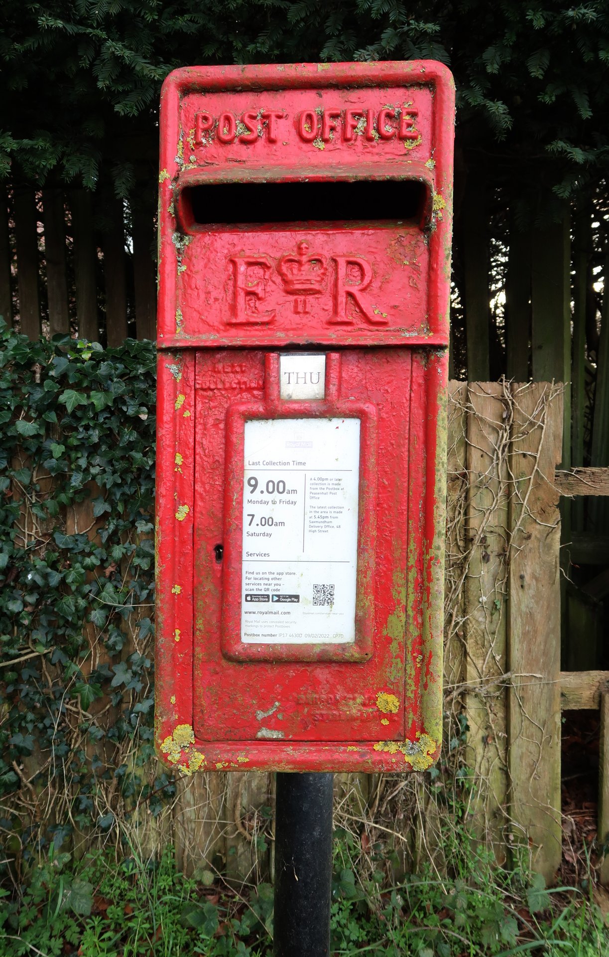 Pump House Lane, East Suffolk, Queen Elizabeth II