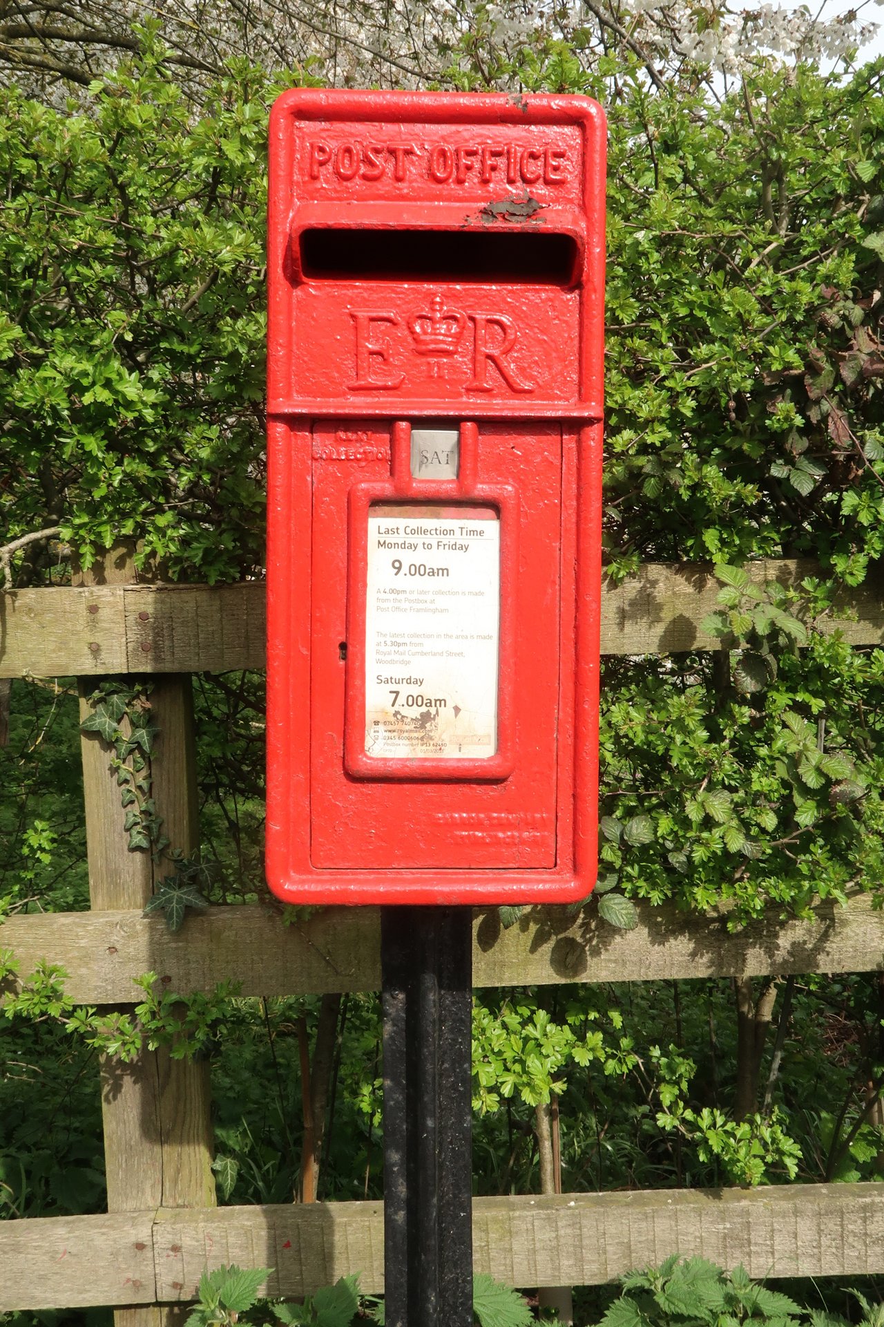 Station Road, Framlingham, Queen Elizabeth II