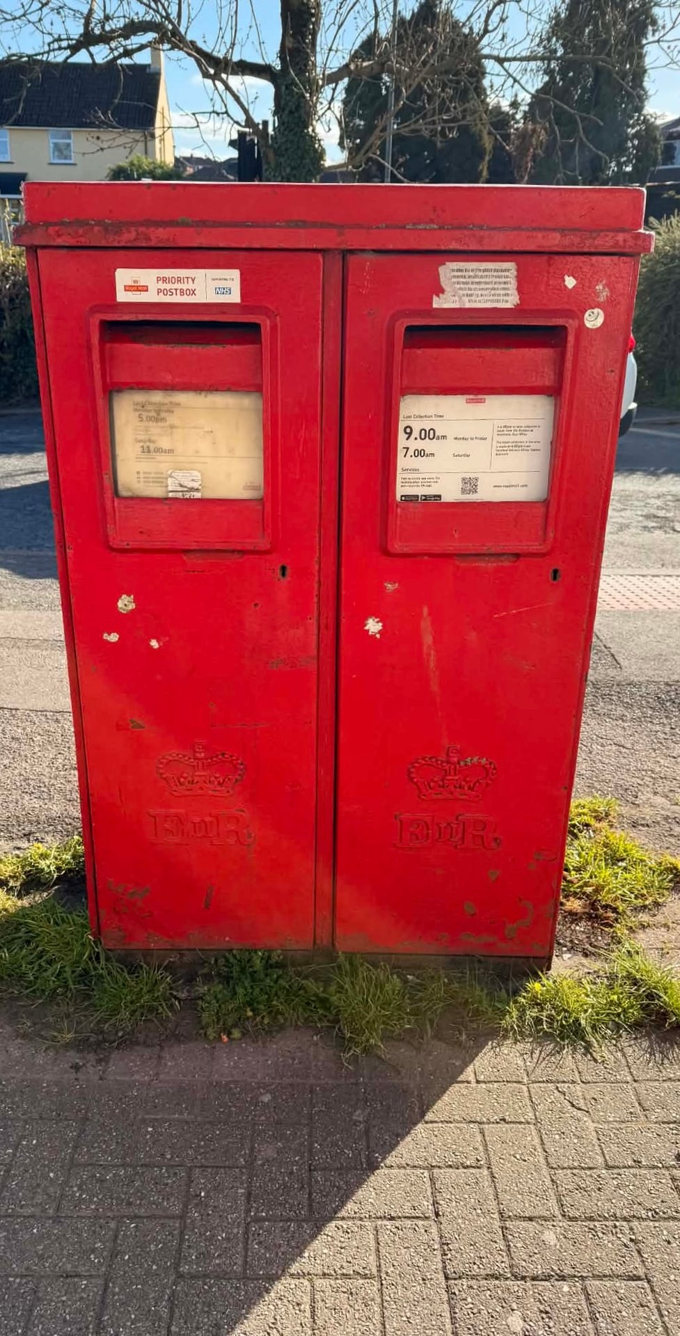 Pillar box, Type H (Double G)
