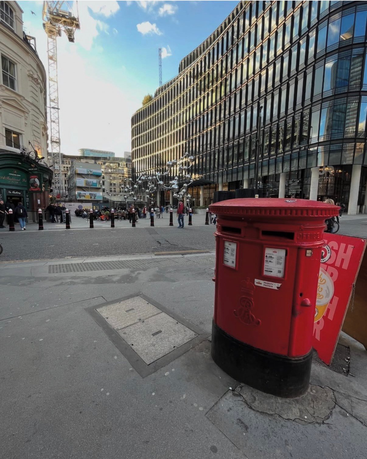 Old Broad Street, Broadgate, King Edward VII
