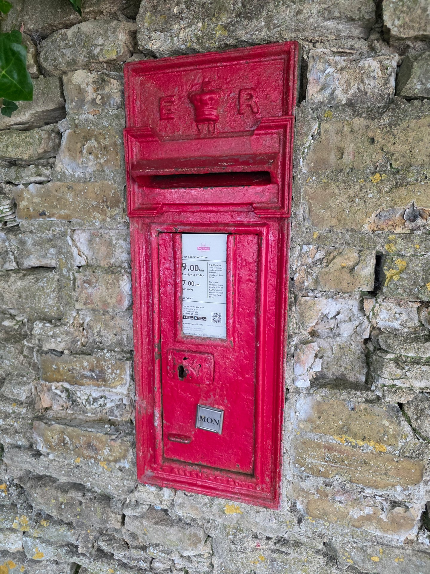 Church Street, Bladon, King Edward VII