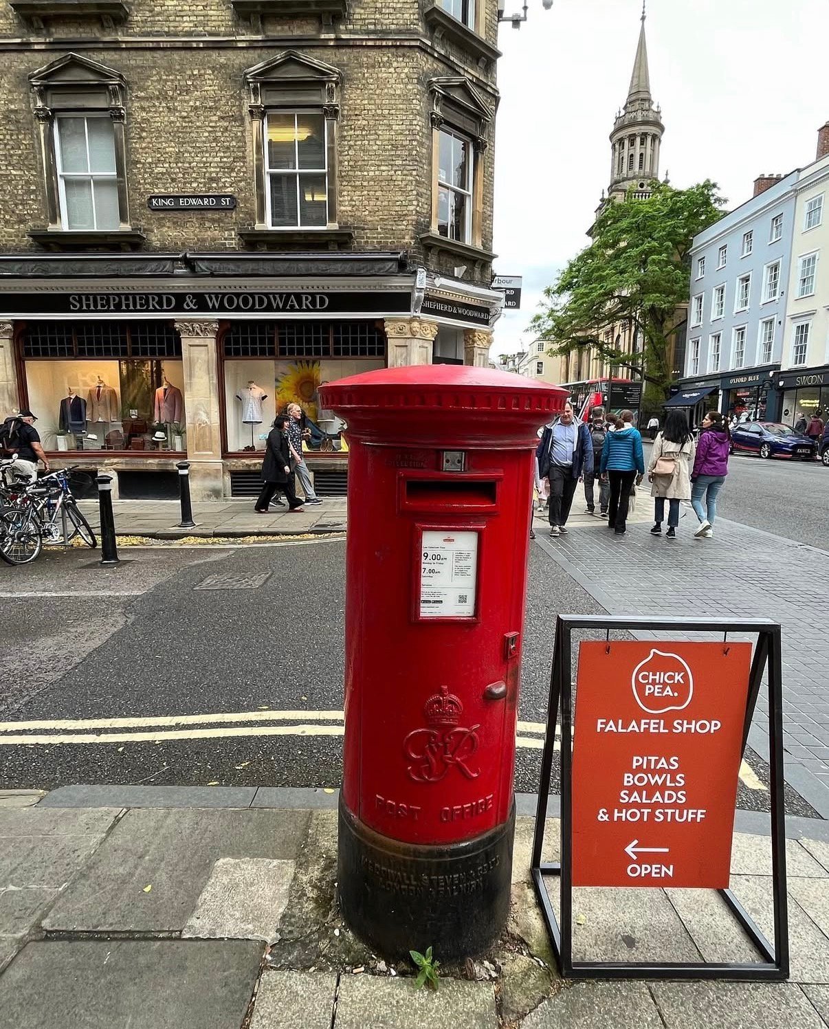 King Edward Street, Oxford, King George VI