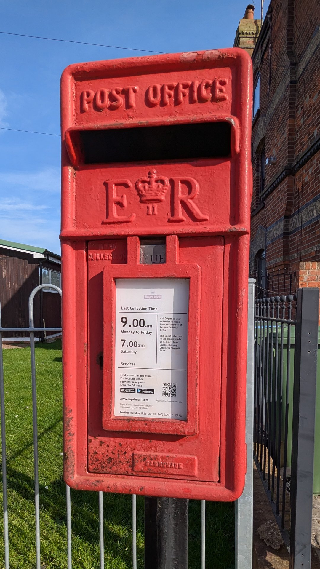 Westward Ho, Leiston, Queen Elizabeth II