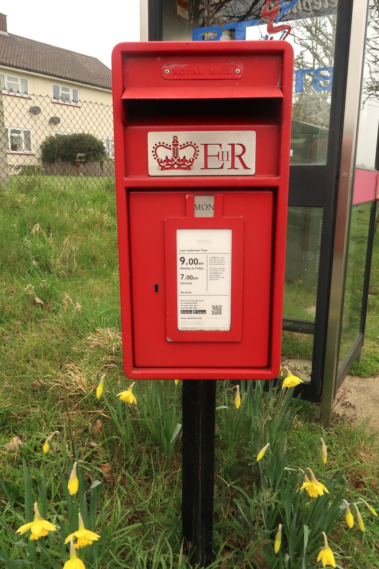 Mill Road, Friston, Queen Elizabeth II