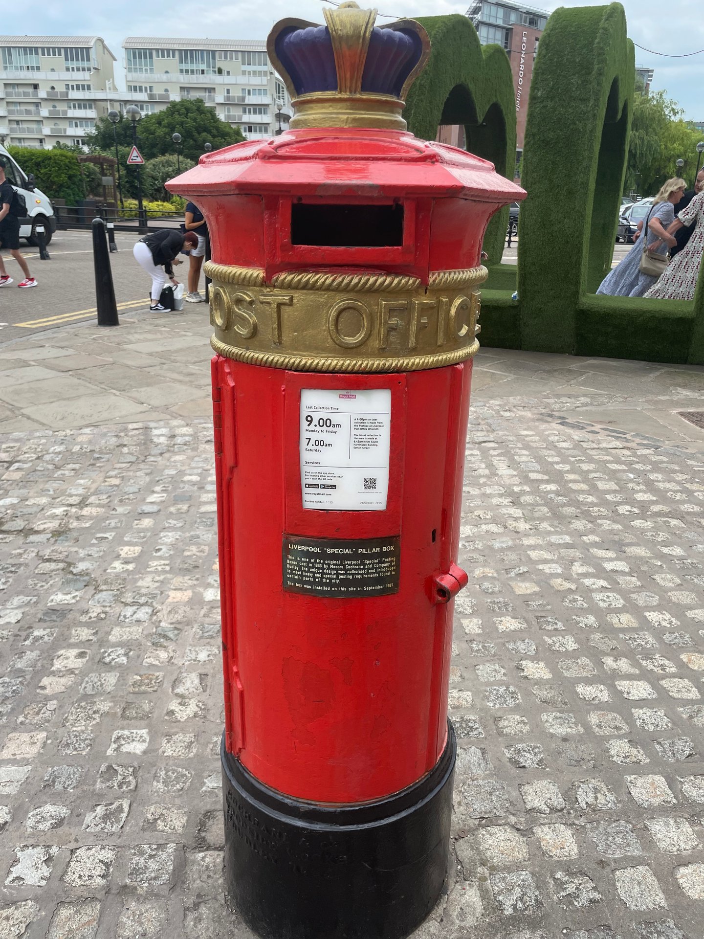 Liverpool Special Pillar Box, Salthouse Quay, Liverpool photo 5