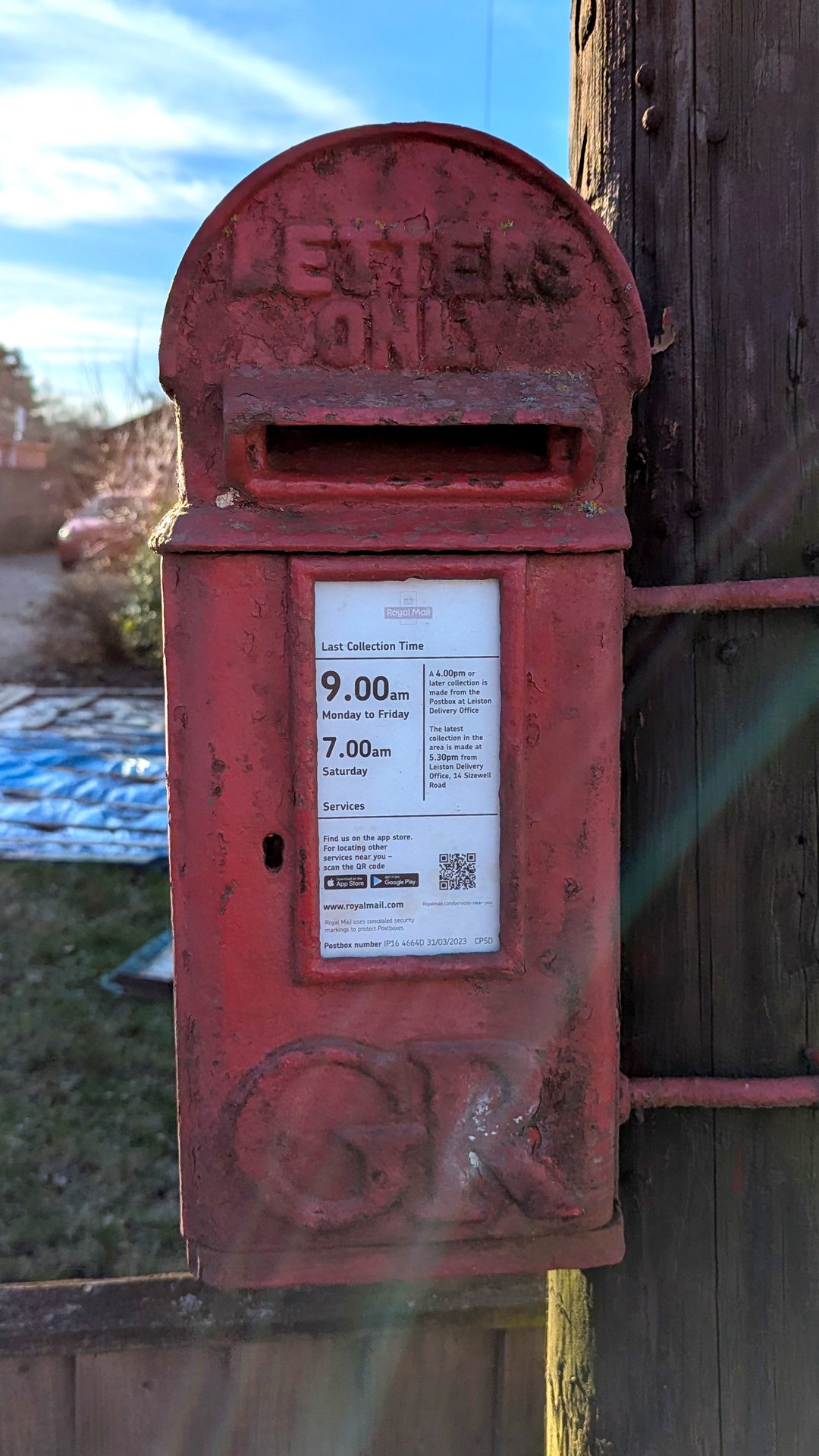 Abbey Road, Leiston, King George V