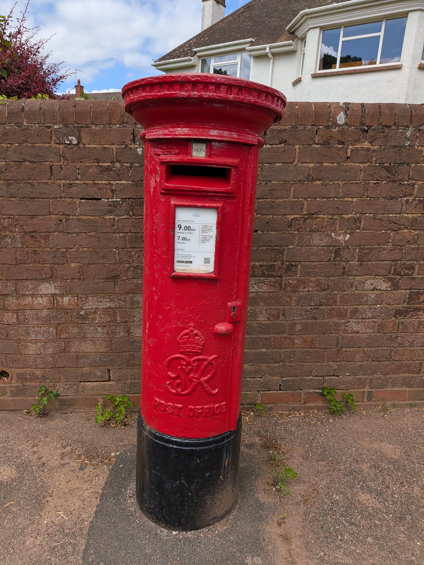 Elmside, Budleigh Salterton, King George VI
