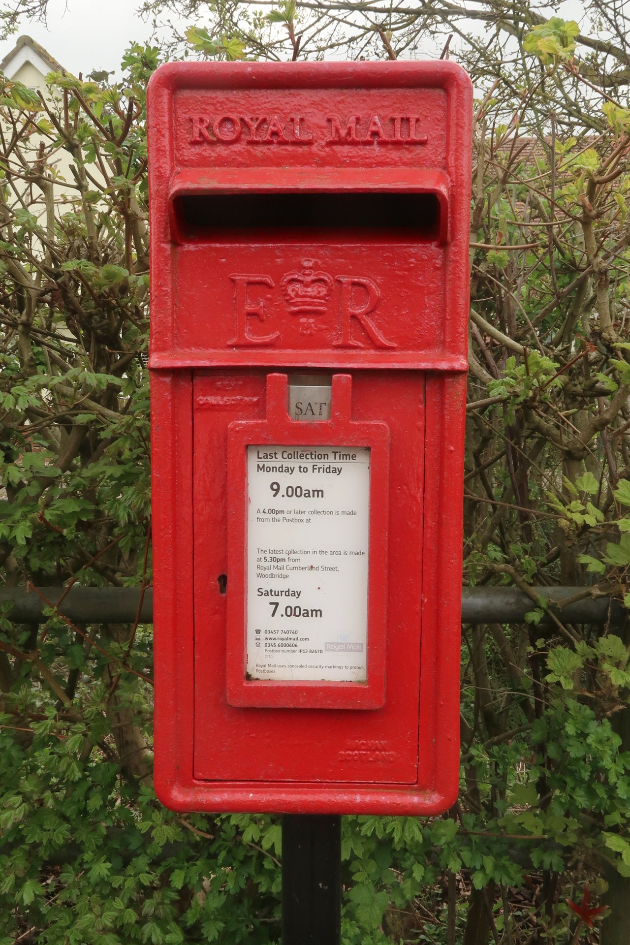 Brook Lane, Framlingham, Queen Elizabeth II