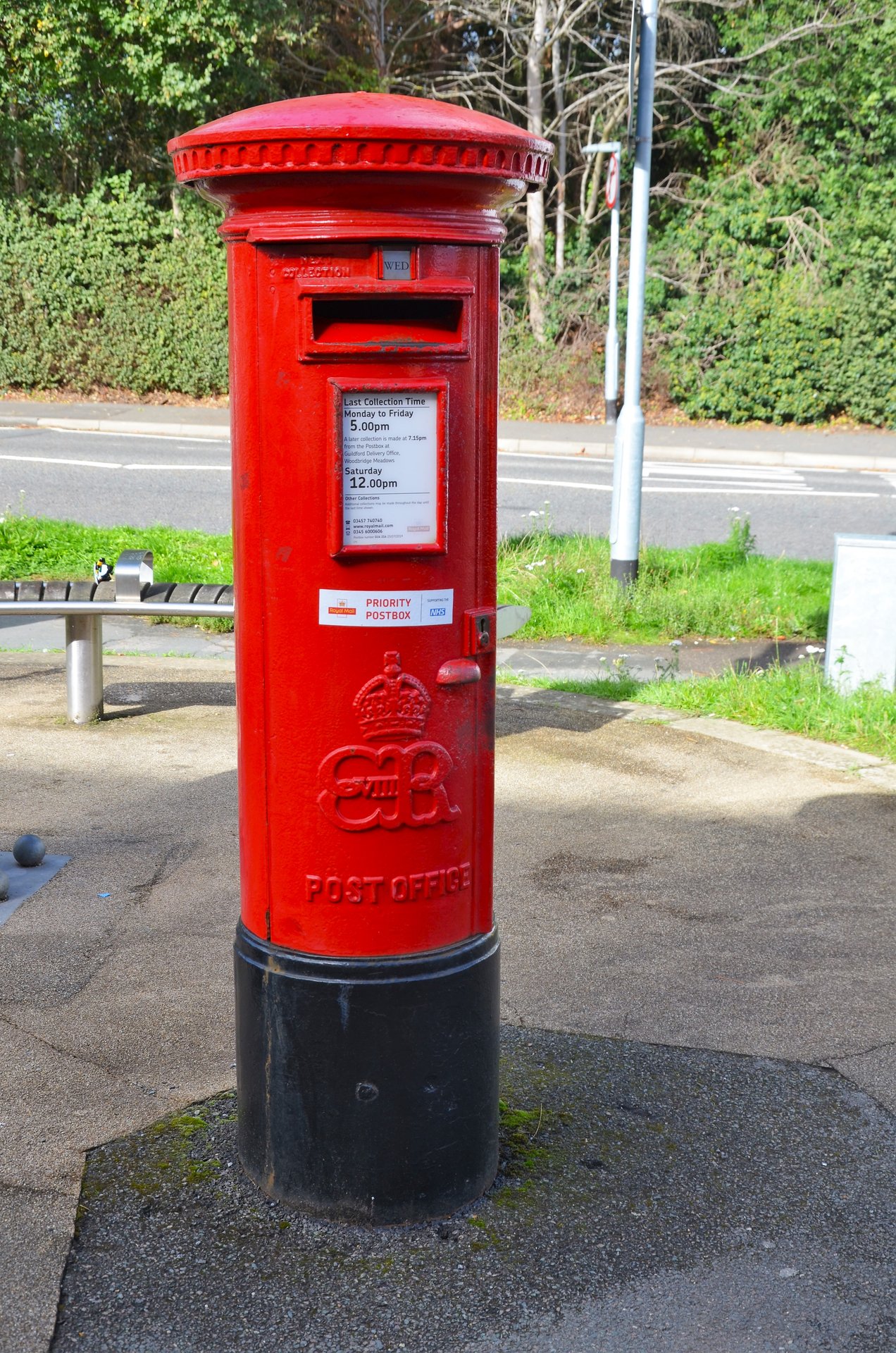 Kingpost Parade, Guildford, King Edward VIII