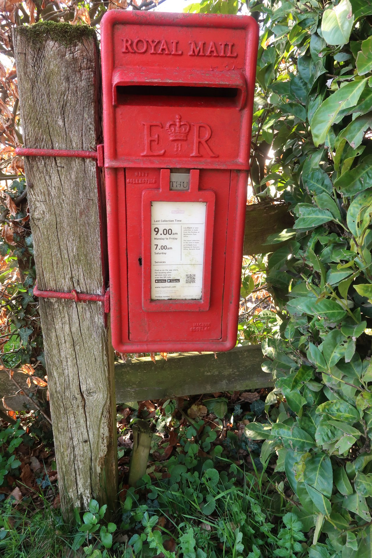 Blyford Lane, Wenhaston, Queen Elizabeth II