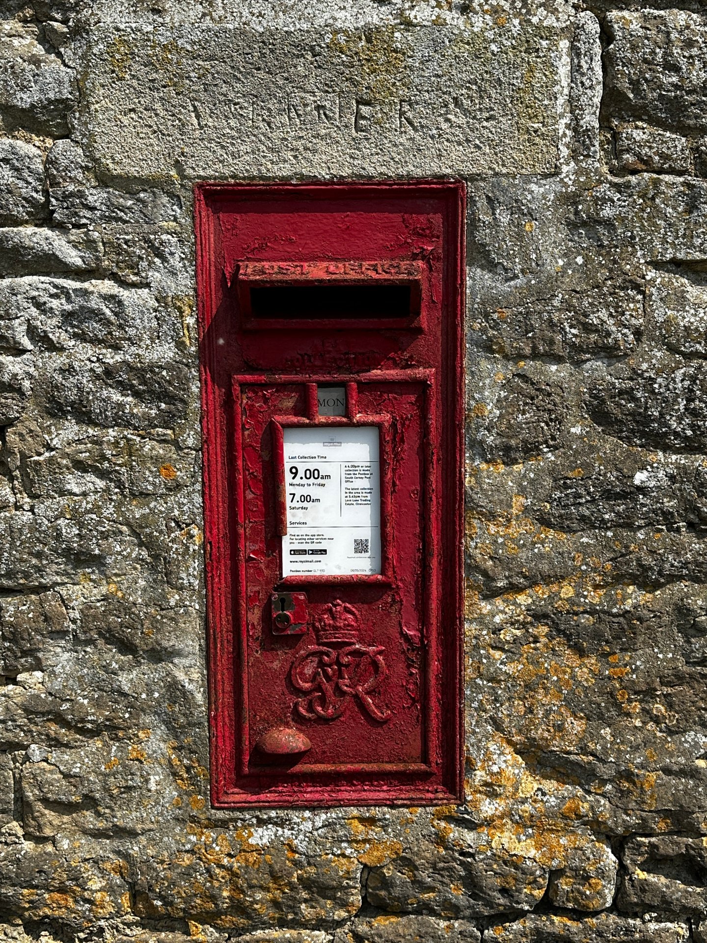 Cerney Wick Lane, Cerney Wick, King George VI