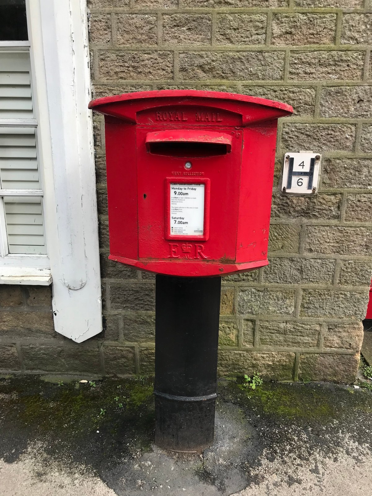 Pedestal Type L example from the map